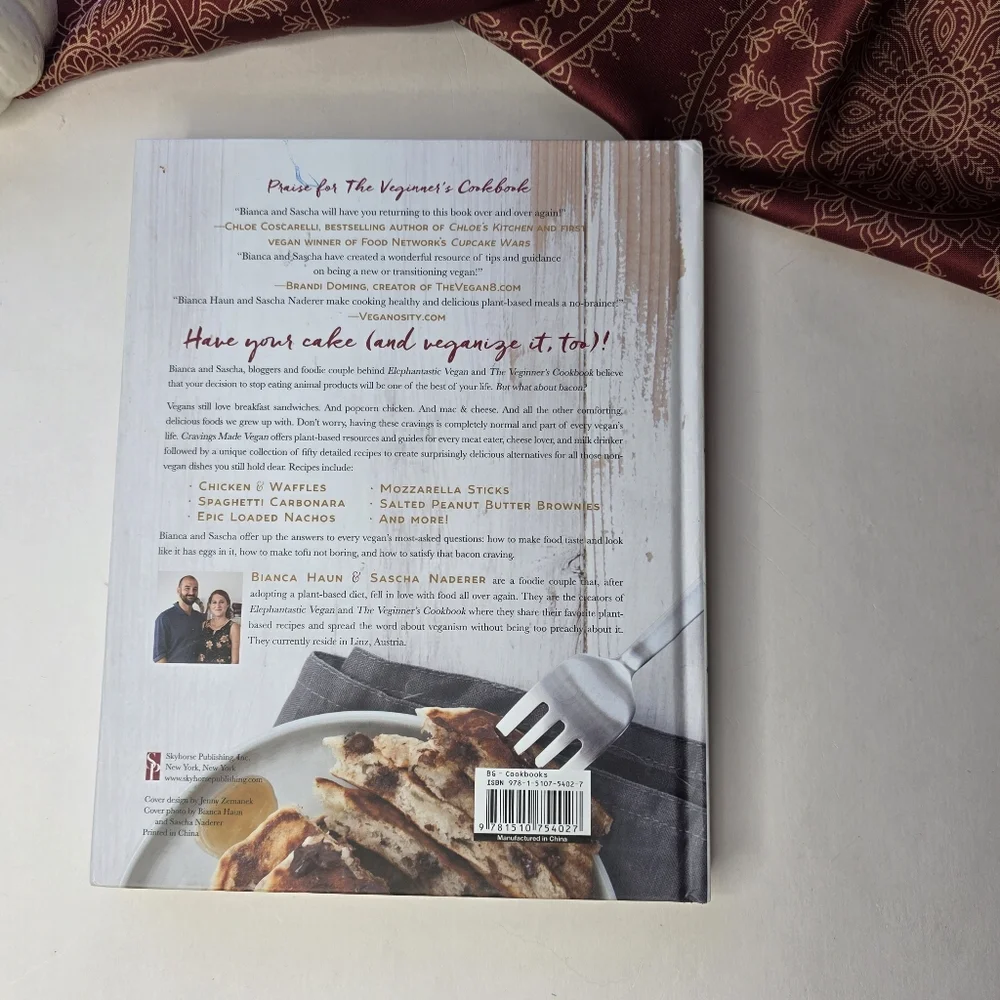 Cravings Made Vegan Cookbook Hardcover